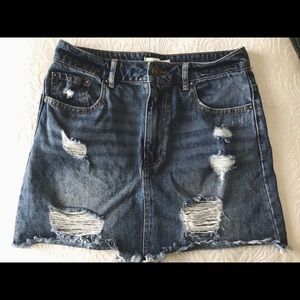 Jean skirt from forever21